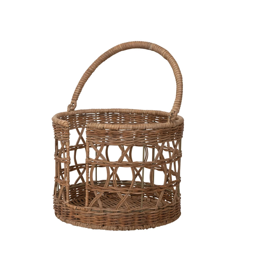 Wicker Plate Basket