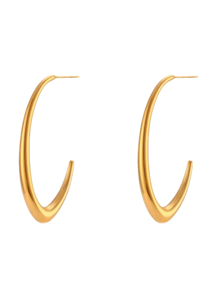 Julie Hoops Gold