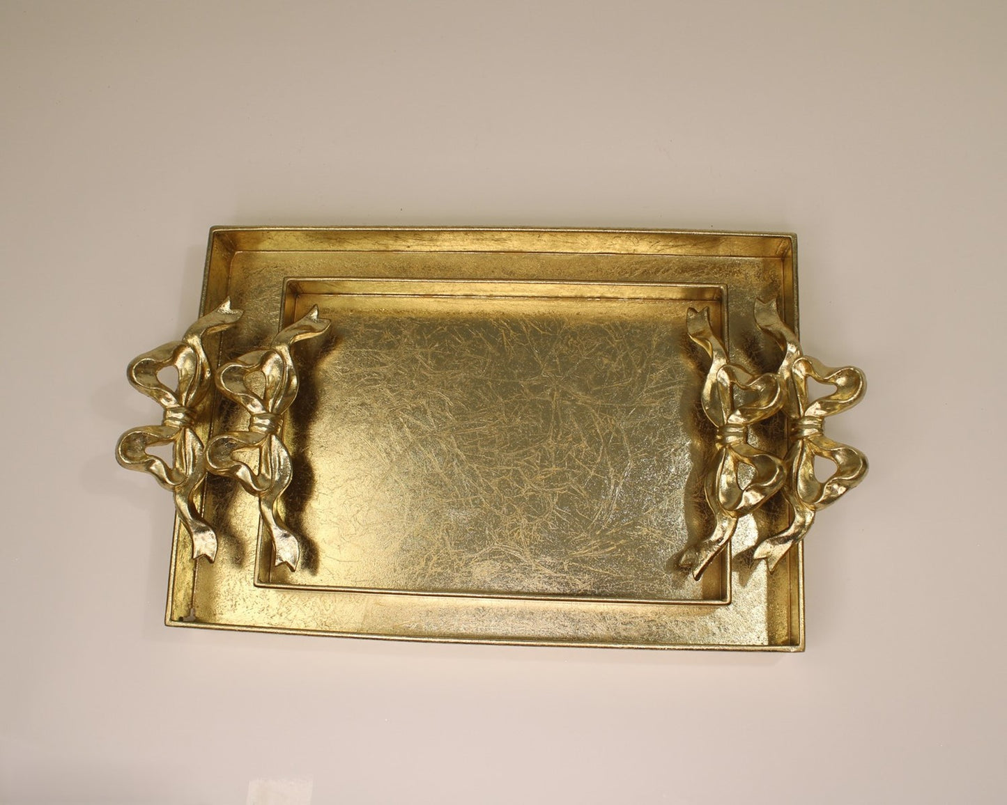 Gilded Bow Tray