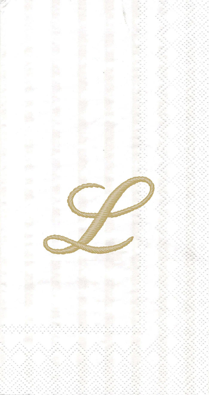 Monogram Guest Towels