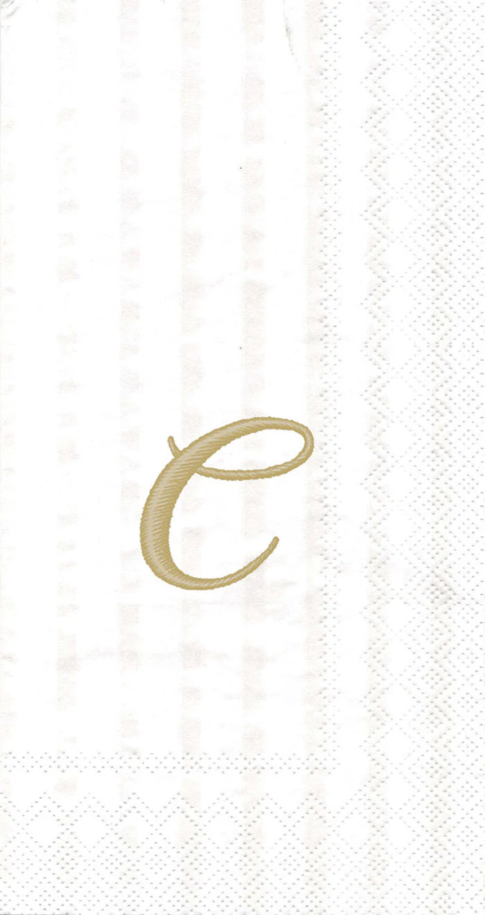 Monogram Guest Towels