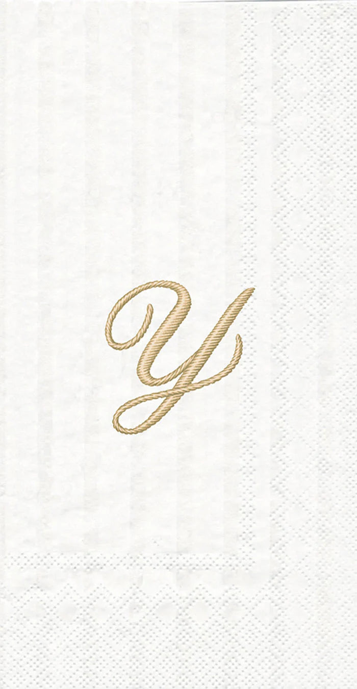 Monogram Guest Towels