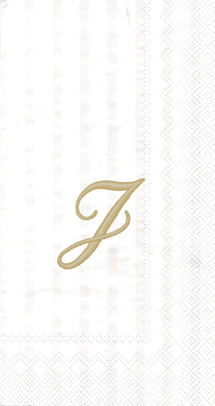 Monogram Guest Towels