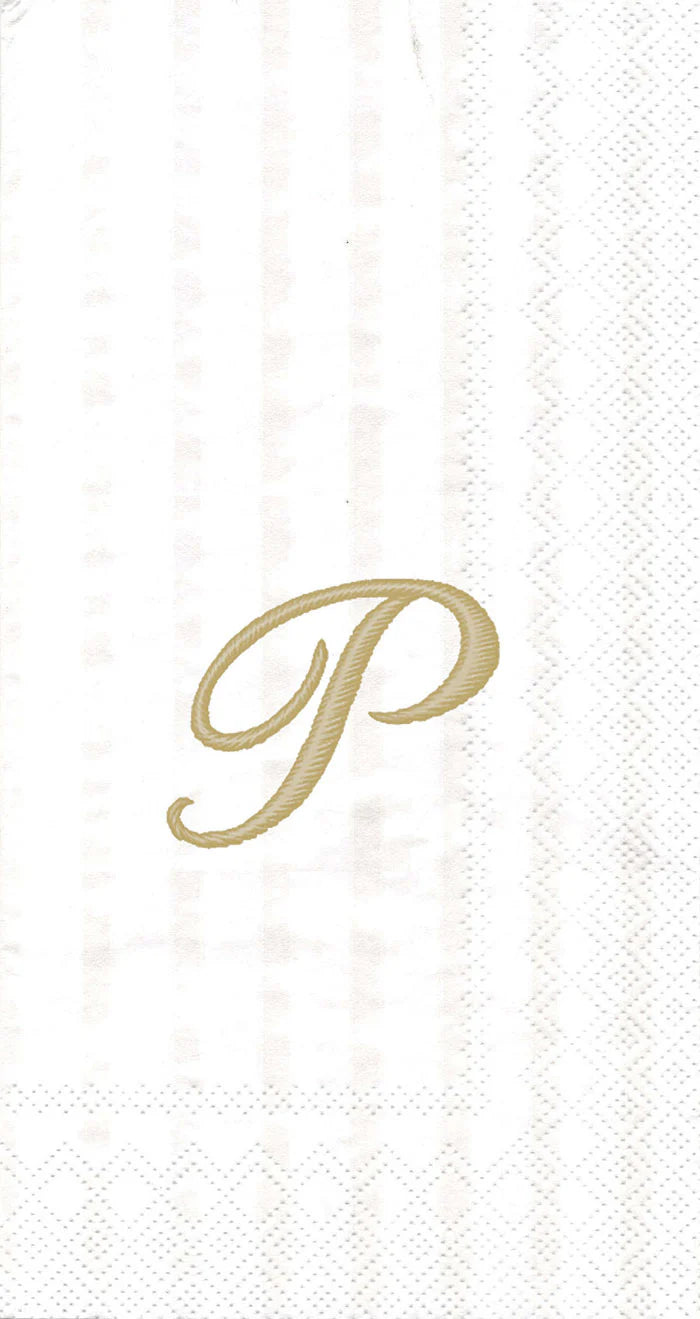 Monogram Guest Towels
