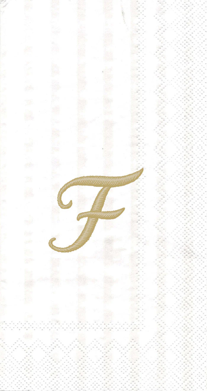 Monogram Guest Towels