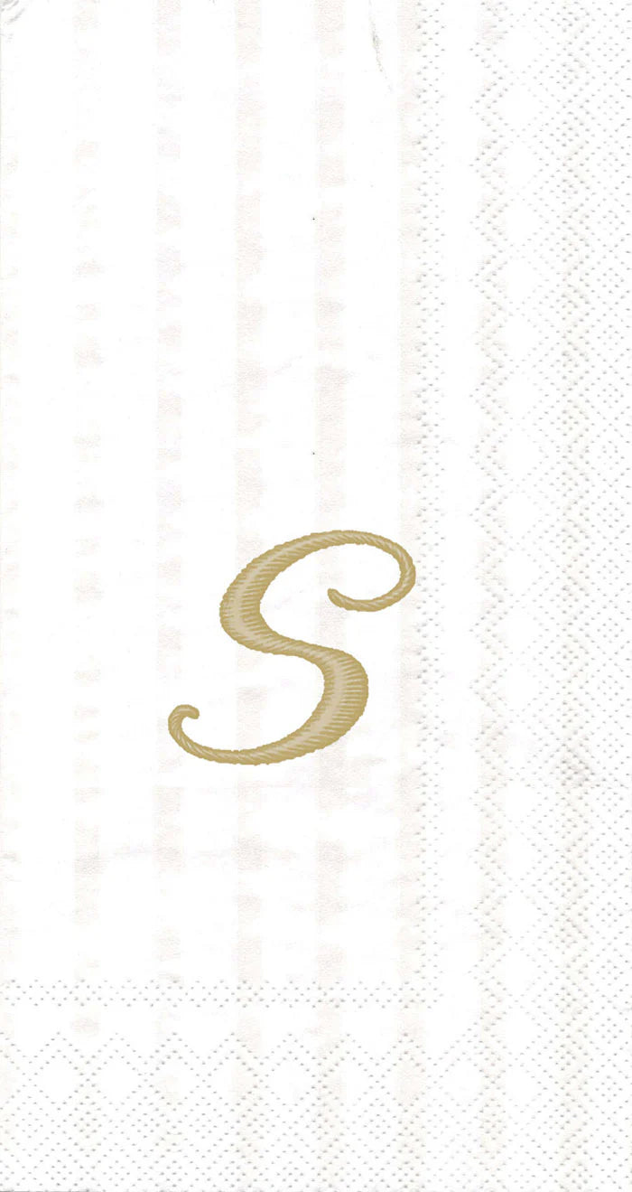 Monogram Guest Towels