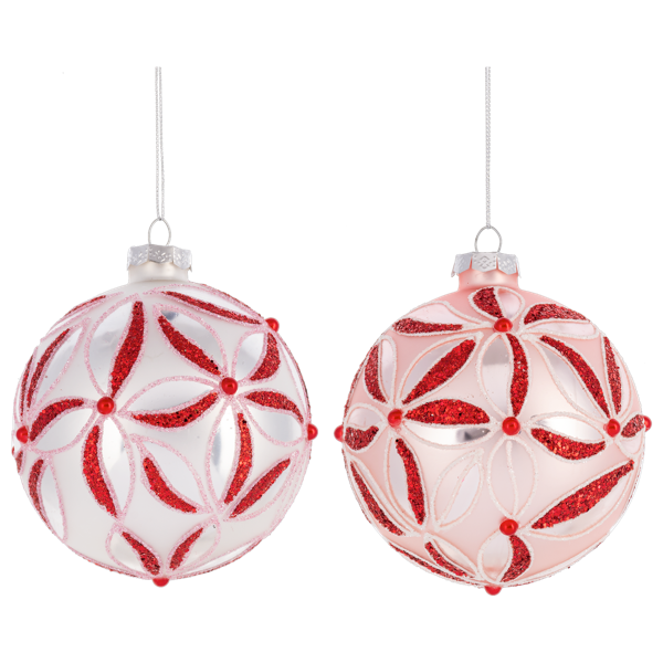 Peppermint Ball Orn