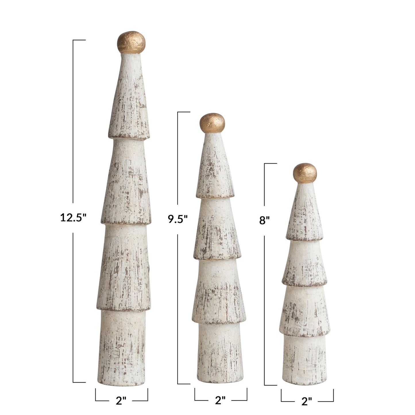 Paper Mache Trees
