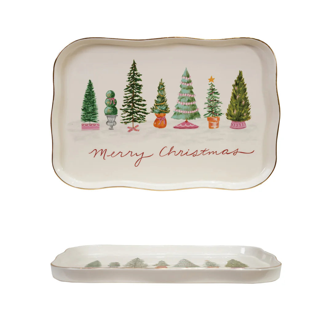 Merry Tree Platter