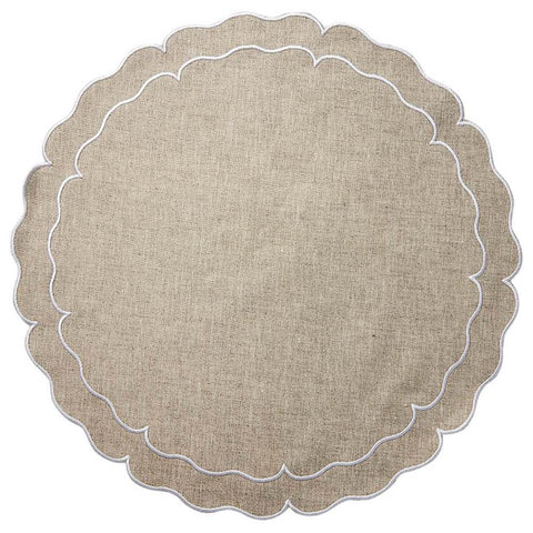 Linho Scalloped Placemat