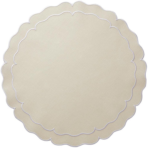 Linho Scalloped Placemat