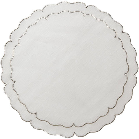 Linho Scalloped Placemat