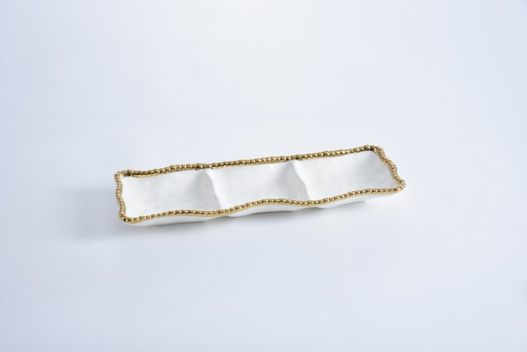 3 Section Serving Piece