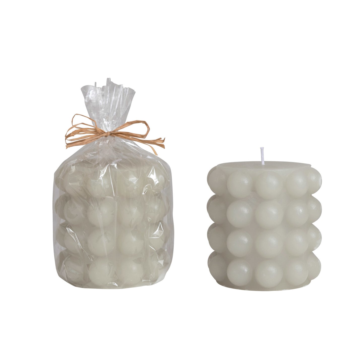 Hobnail Pillar Candle