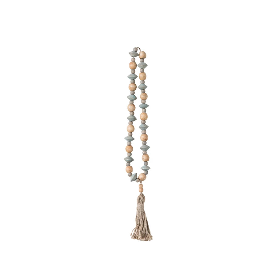 Abaca Bead Tassel