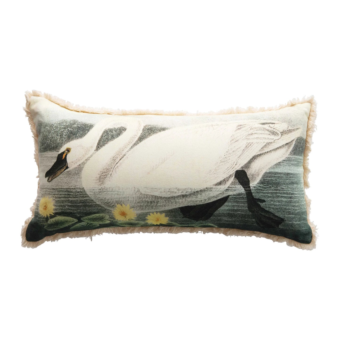 Swan Lumbar Pillow