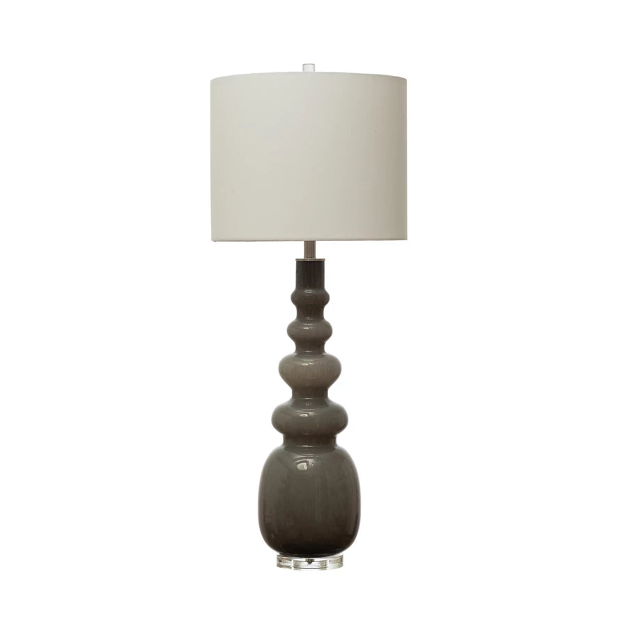 Grey Storm Lamp