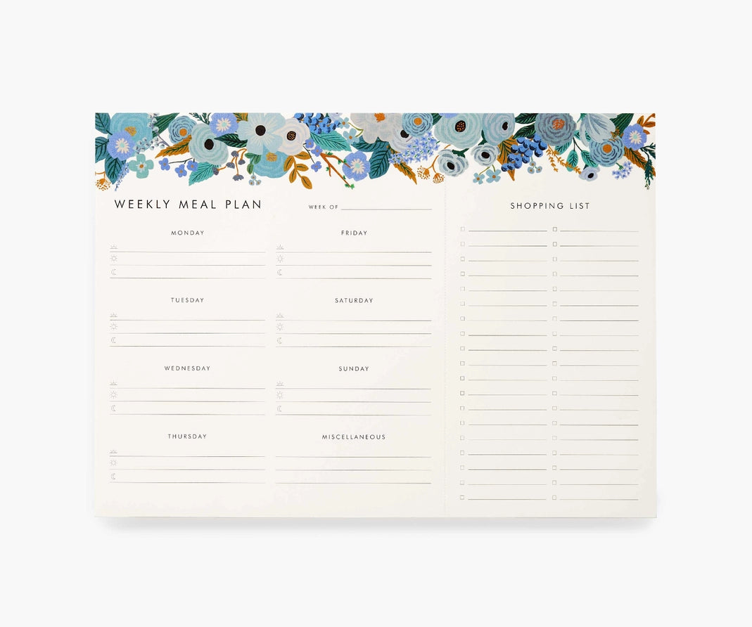 Meal Planner Notepad