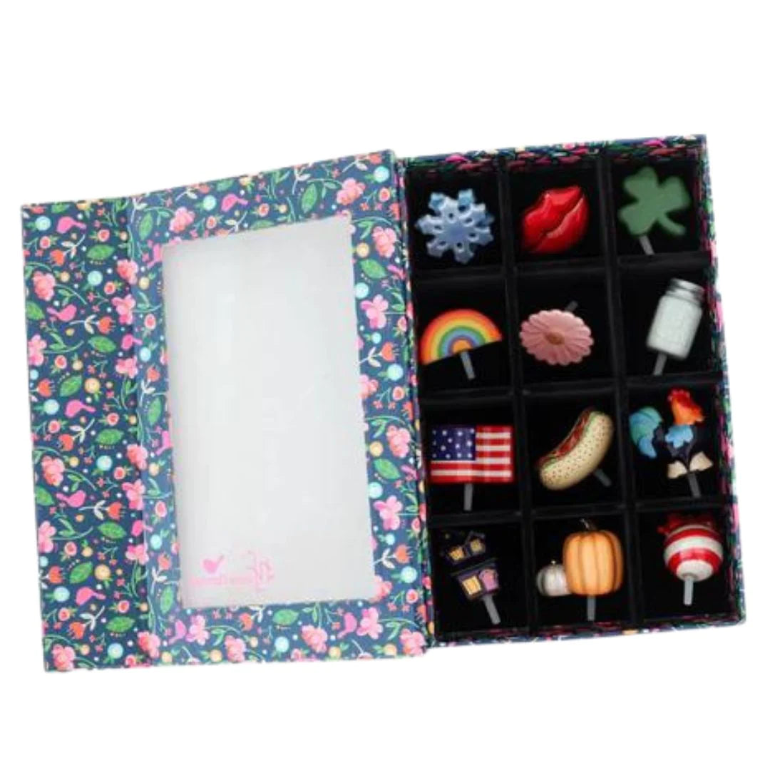 12 Piece Floral Keepsake