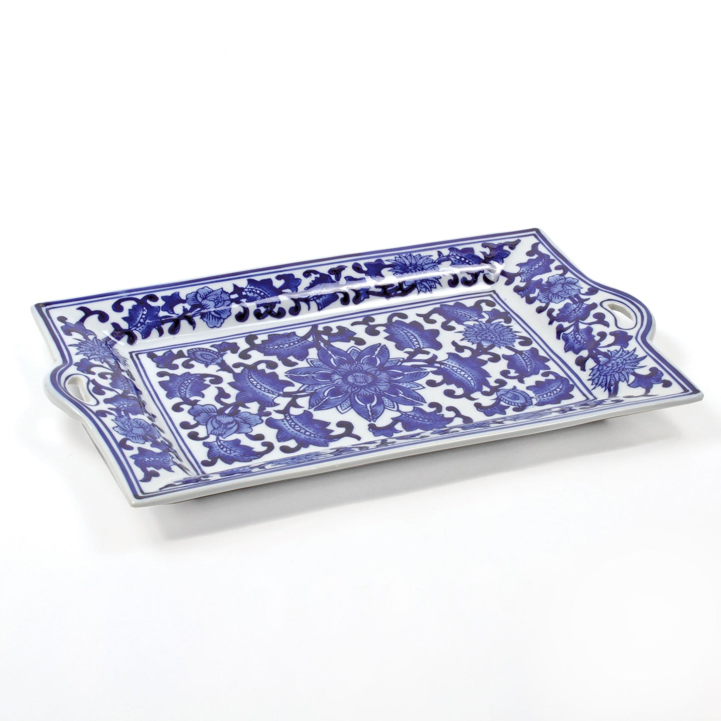 Blue Chinoiserie Tray