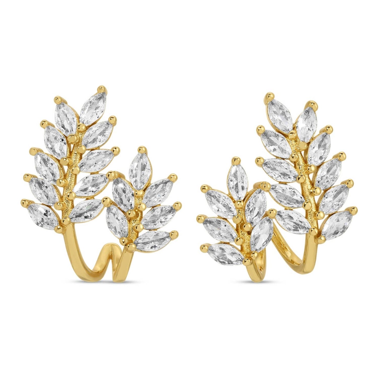 Fun With Nature Hoop Earrings