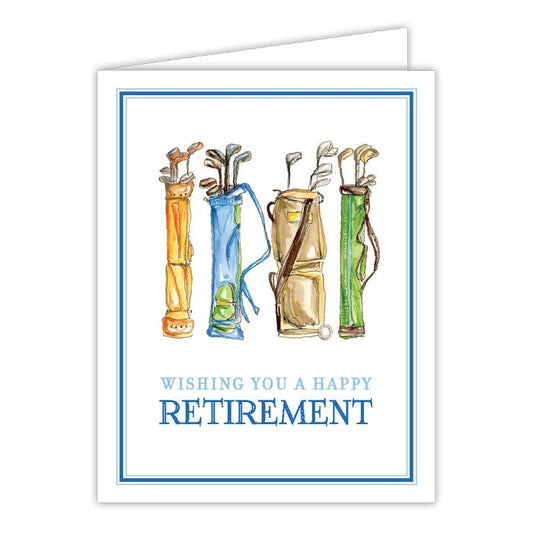 Golf Retirement Greeting Card