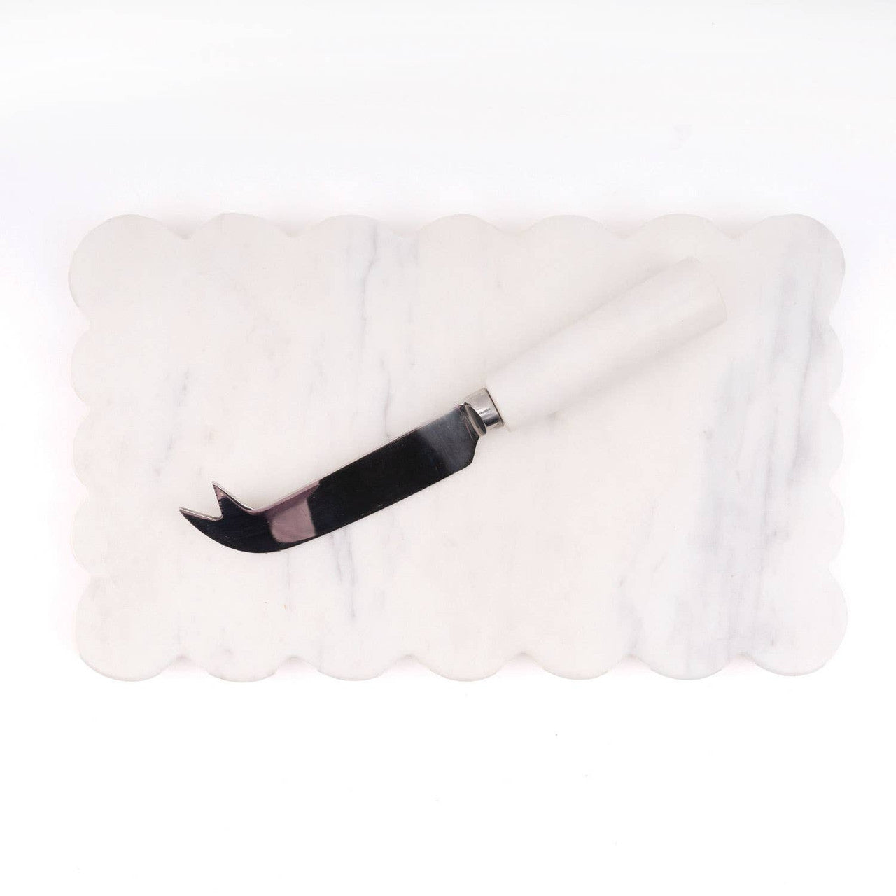 Scalloped Tray Set