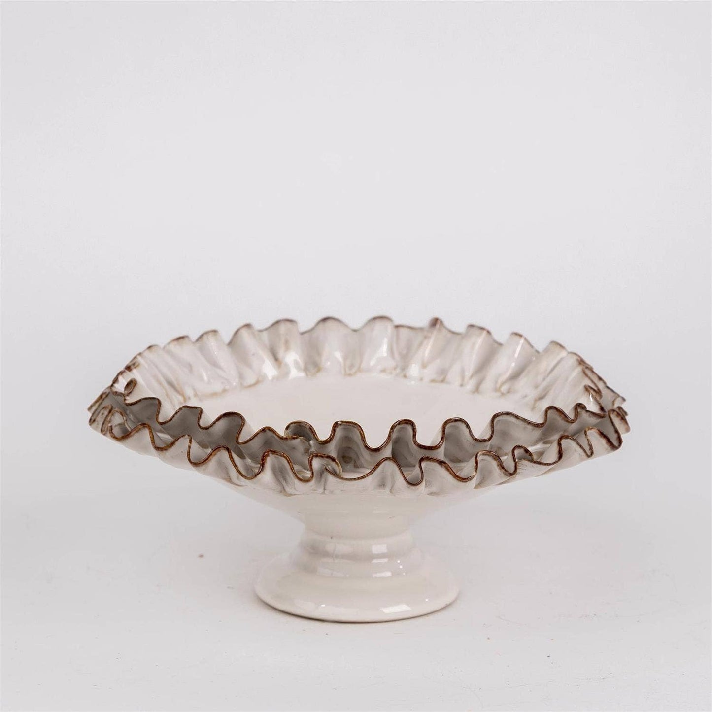Hand Applied Ruffles Compote