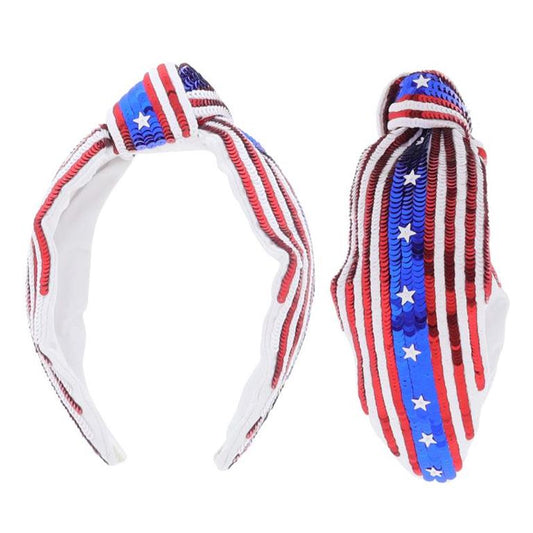 Red, White & Blue Headband