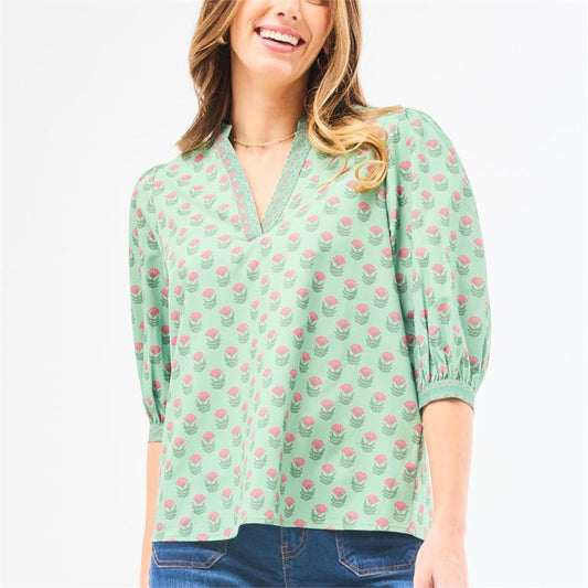 Tamryn Floral Foulard Top
