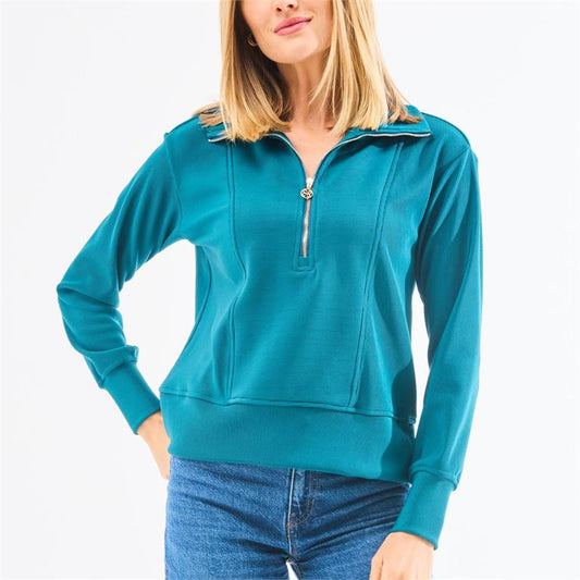 Ophelia Top Gulf Blue