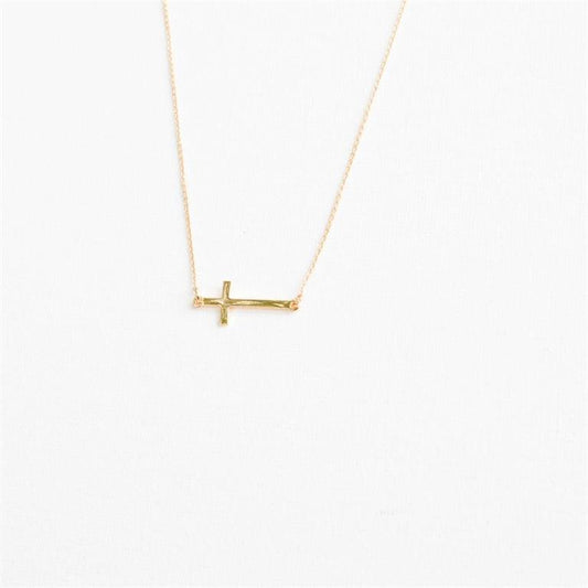 Necklace Cross Gold
