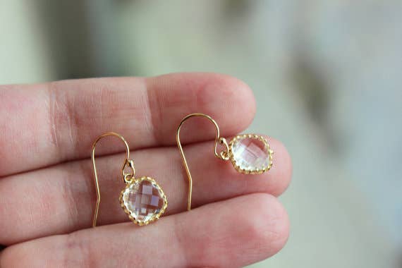Dainty Crystal Earrings