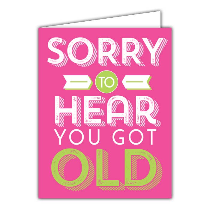 Sorry to Hear Greeting Card