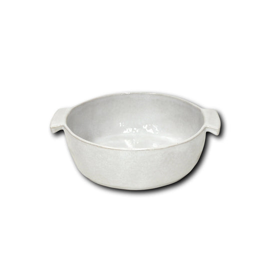 Cozina White Round Baker