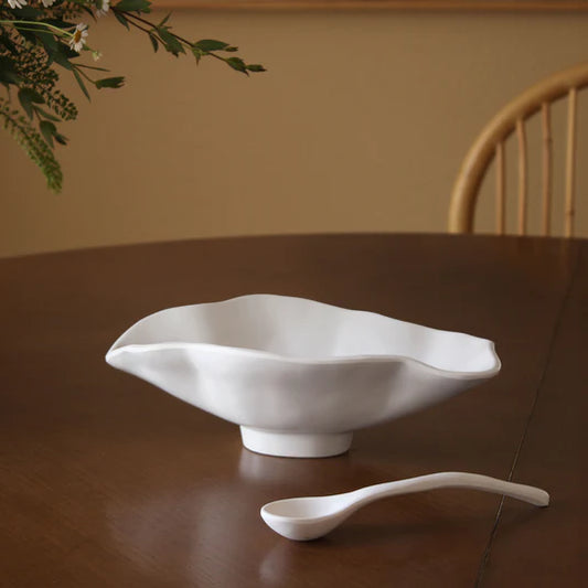 Nube Small Oval Bowl w/Spoon