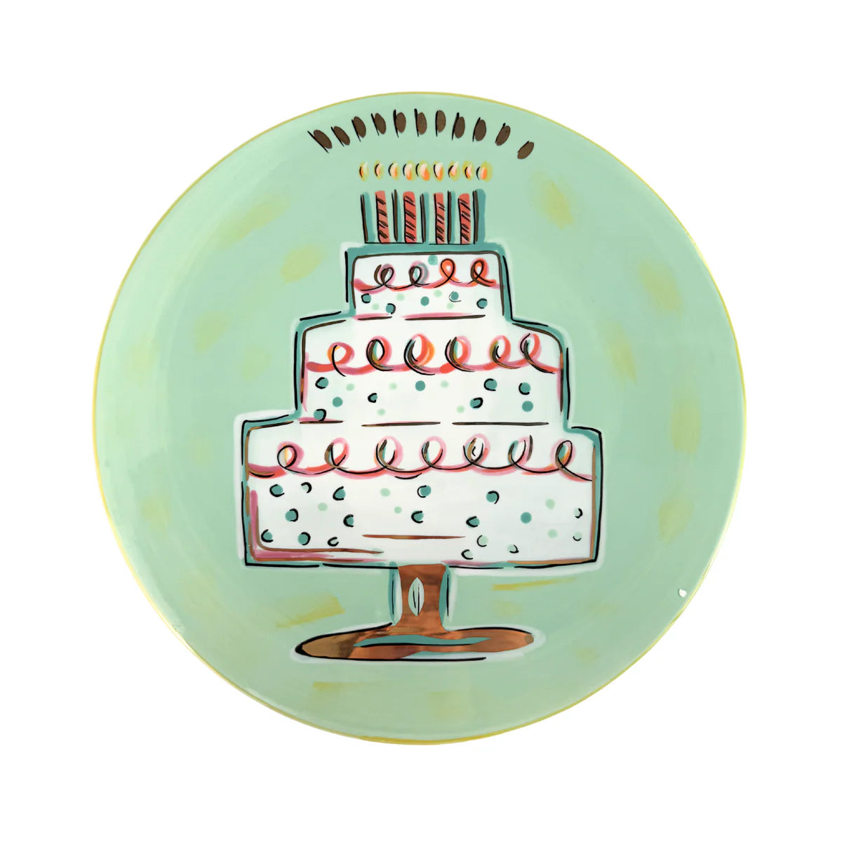 Candles and Confetti Cake Stand