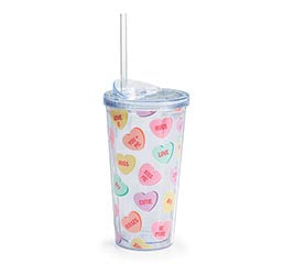 Travel Cup Candy Hearts