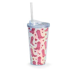 Travel Cup Perfect Pair Cowboy Boots