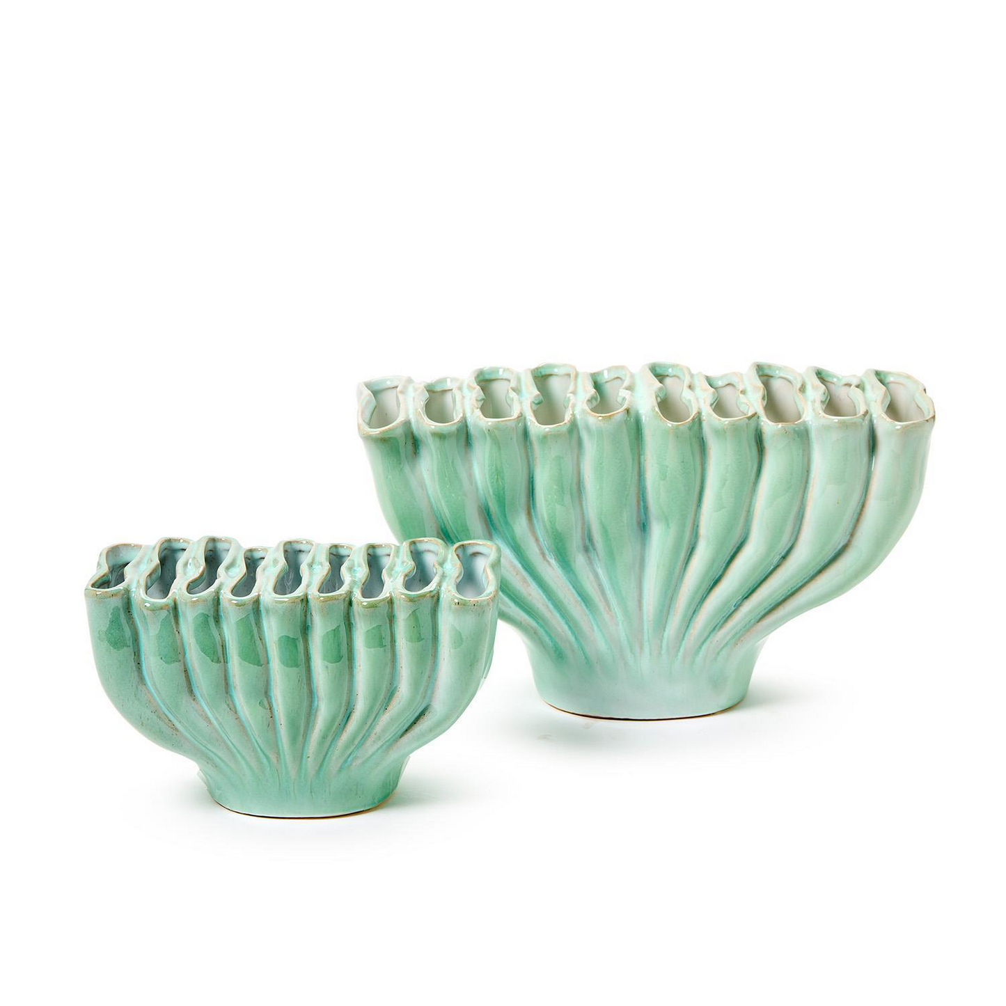 Banyan Celadon Ceramic Vase