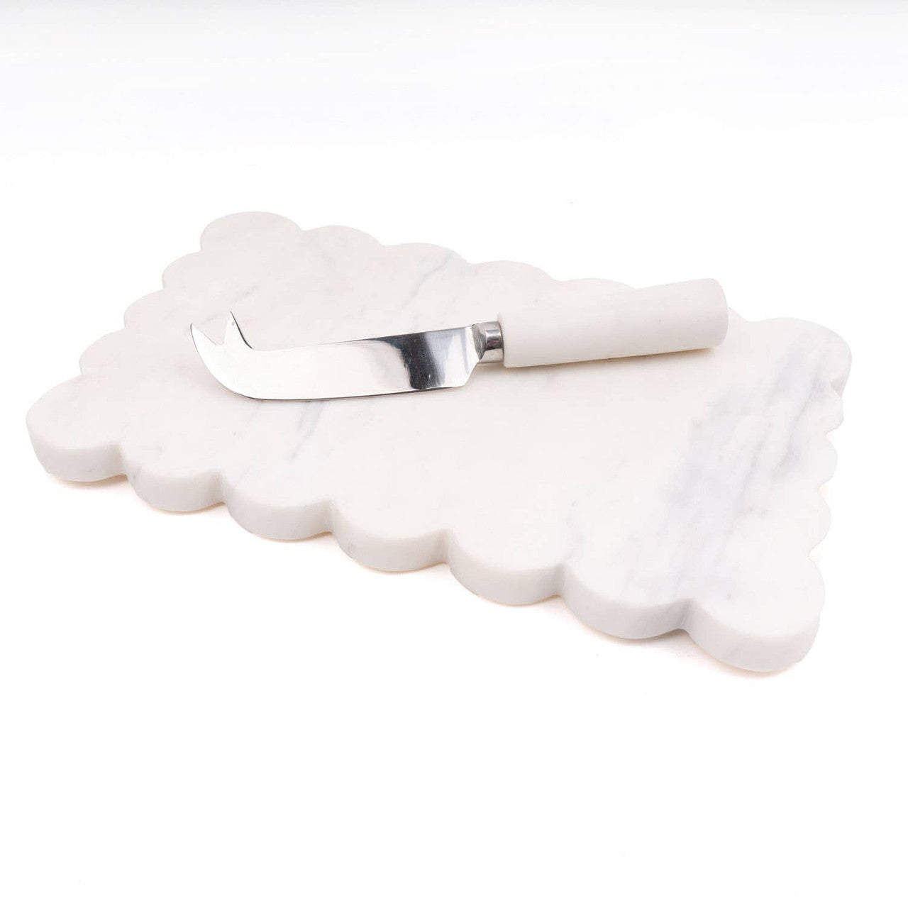 Scalloped Tray Set