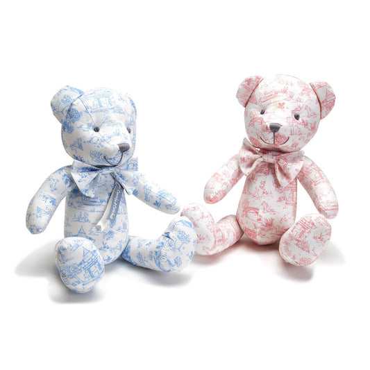 Toile Teddy Bear