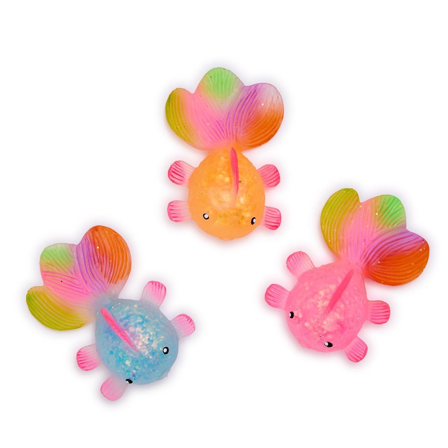 Guppy Squishy Glitter Fish
