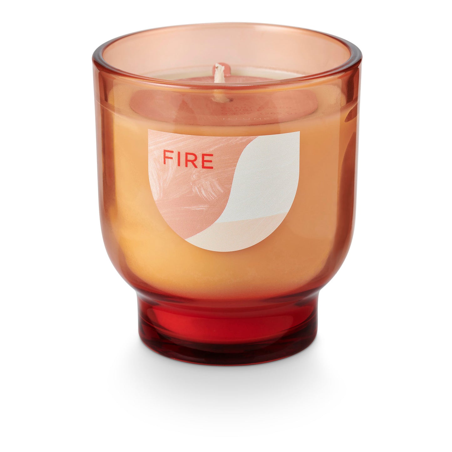 Fire Element Glass Candle