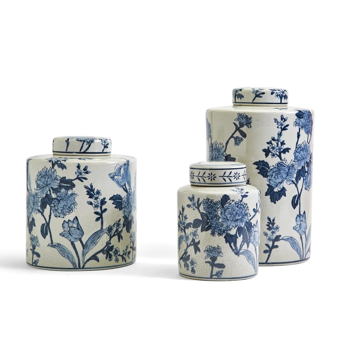 Japanese Blossom Tea Jars