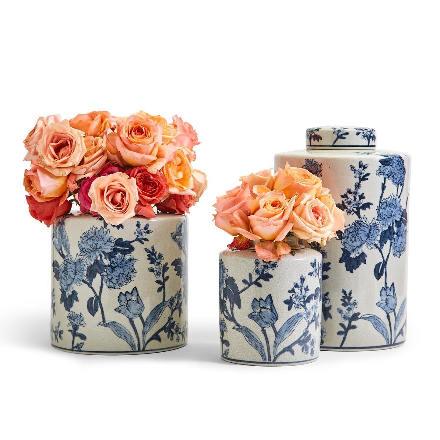 Japanese Blossom Tea Jars