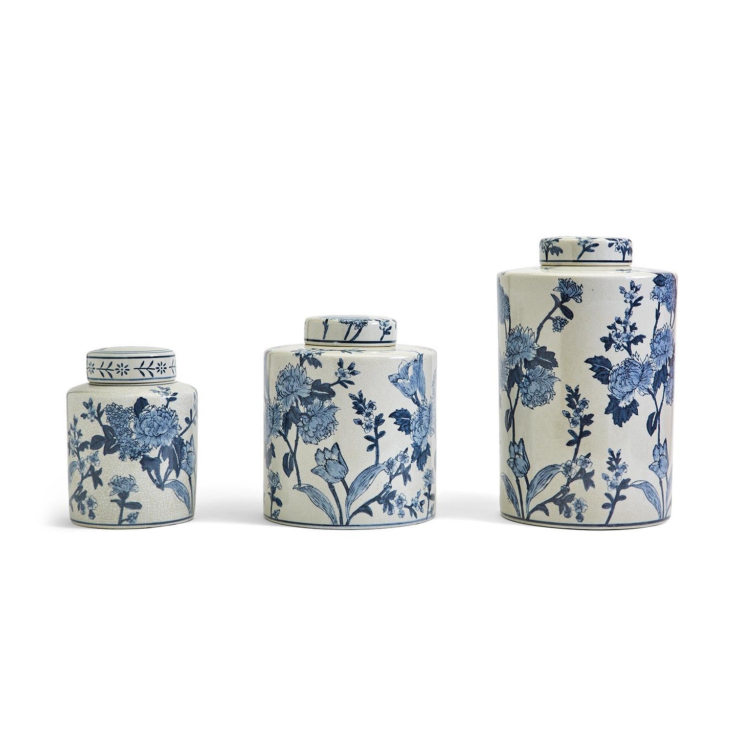 Japanese Blossom Tea Jars