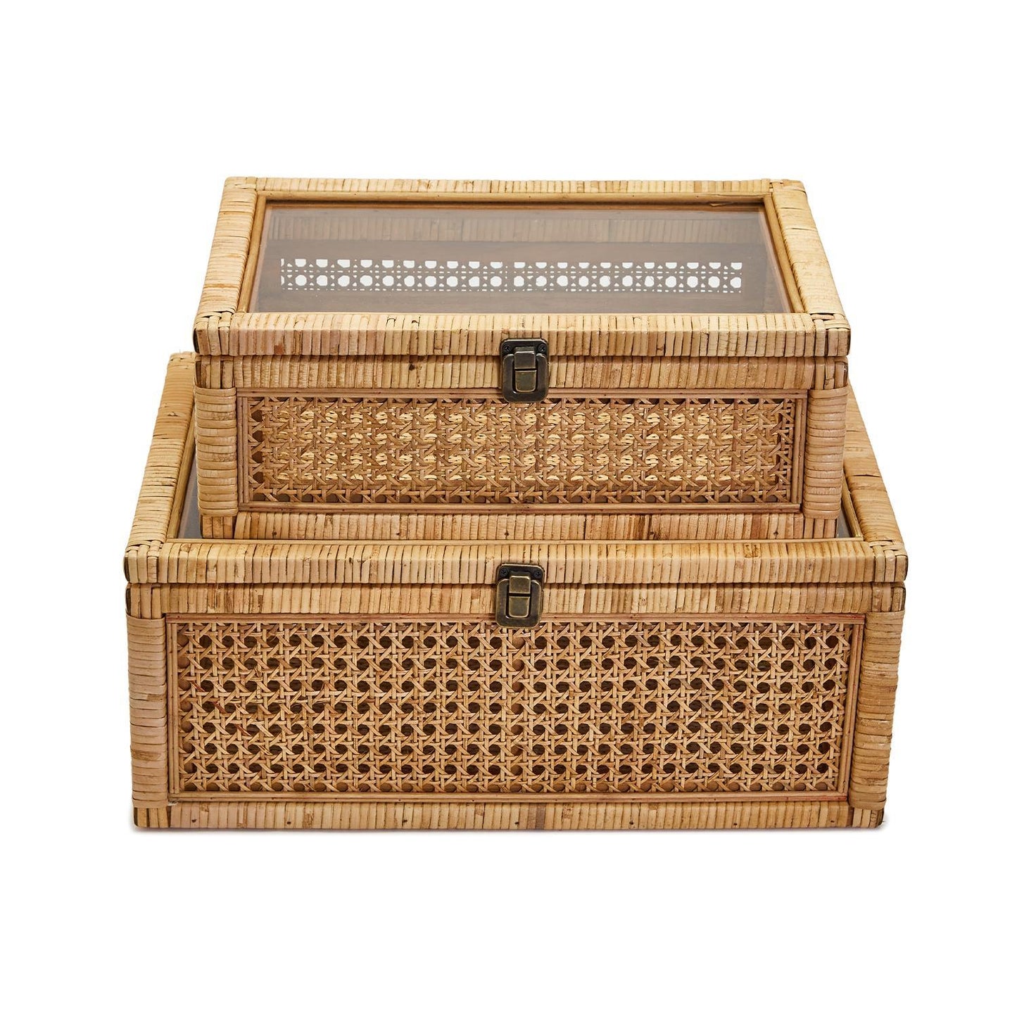Rattan Decor Storage Boxes