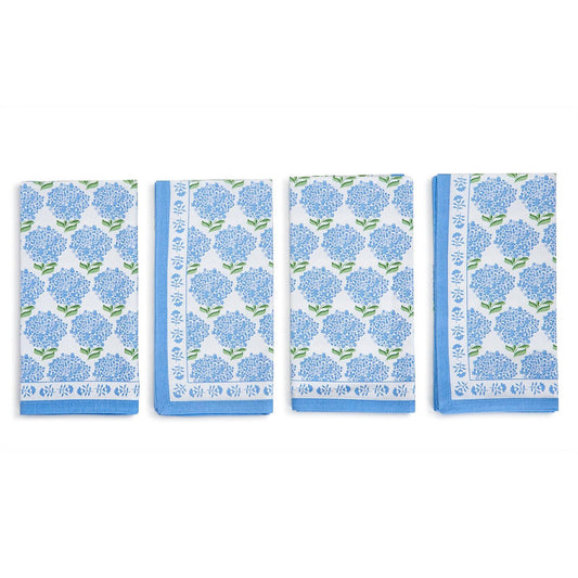 Hydrangea Cloth Napkins