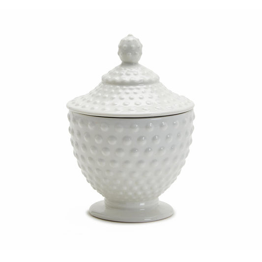 Hob Nail Lidded Jar